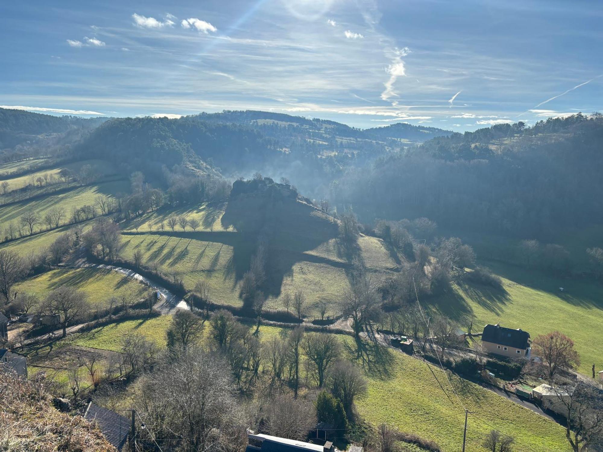 הוילה Saint-Saturnin-de-Lenne L'Echappee Belle, Vue Panoramique Sur La Campagne מראה חיצוני תמונה